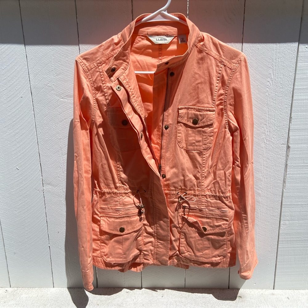 Womens LL Bean utility jacket